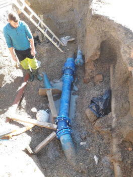 Sorède / Saint-Genis-des-Fontaines : les travaux de réhabilitation du réseau d'eau potable sont achevés