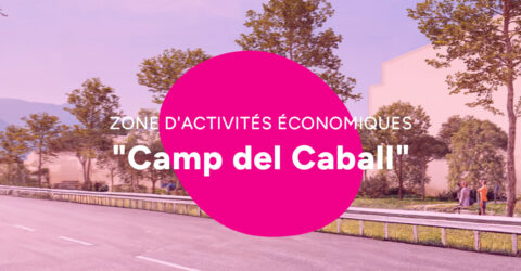 Simulation d'intégration non définitive de la ZAC Camp del Caball à Argelès-sur-Mer.